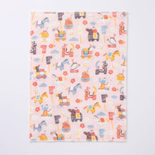 画像をギャラリービューアに読み込む, 干支の柄のかや織ふきん 午(うま)