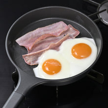 画像をギャラリービューアに読み込む, 冷凍餃子フライパンチャレンジから生まれたフライパン (IH対応) 4w1h