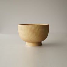 画像をギャラリービューアに読み込む, 石川県・山中の精度の高いろくろ挽きによって生まれる木のお椀
