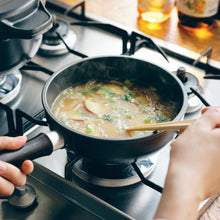画像をギャラリービューアに読み込む, 味わい鍋の片手18cmでお味噌汁
