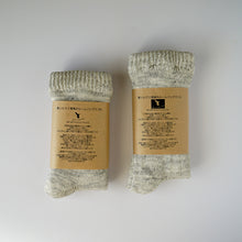 画像をギャラリービューアに読み込む, 裏シルク二重編みソックス (絹紡糸)