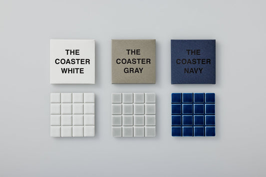 THE COASTER WHITE・GRAY・NAVYの3色展開