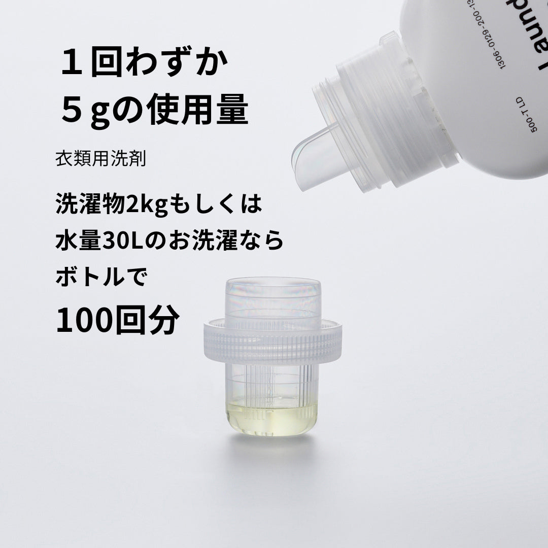 はじめての方に THE 洗濯洗剤ボトル＋詰替セット