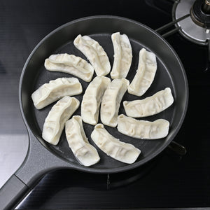 冷凍餃子フライパンチャレンジから生まれたフライパン (IH対応) 4w1h
