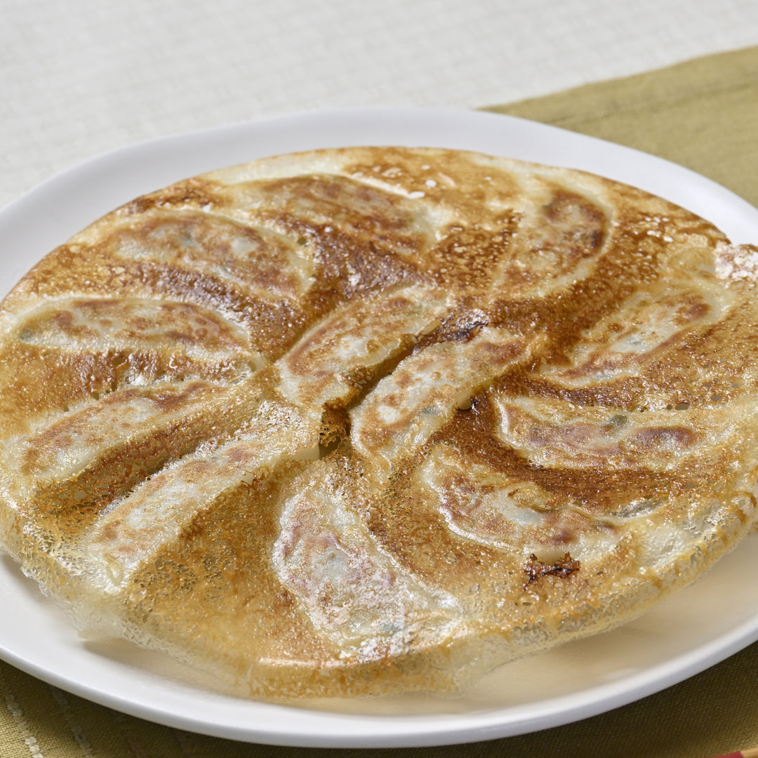 【期間限定】冷凍餃子フライパンとMOKUタオル（ベビーピンク）Lサイズの送料無料セット