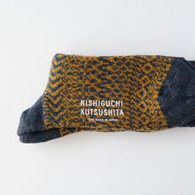 画像をギャラリービューアに読み込む, ウールジャガードソックス
