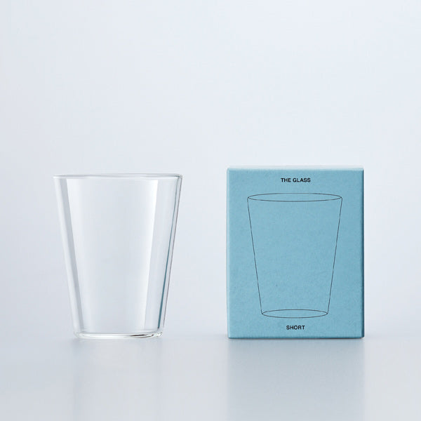 THE GLASS SHORT 240mlとパッケージ